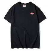 supreme t shirt low price pas cher noir three line